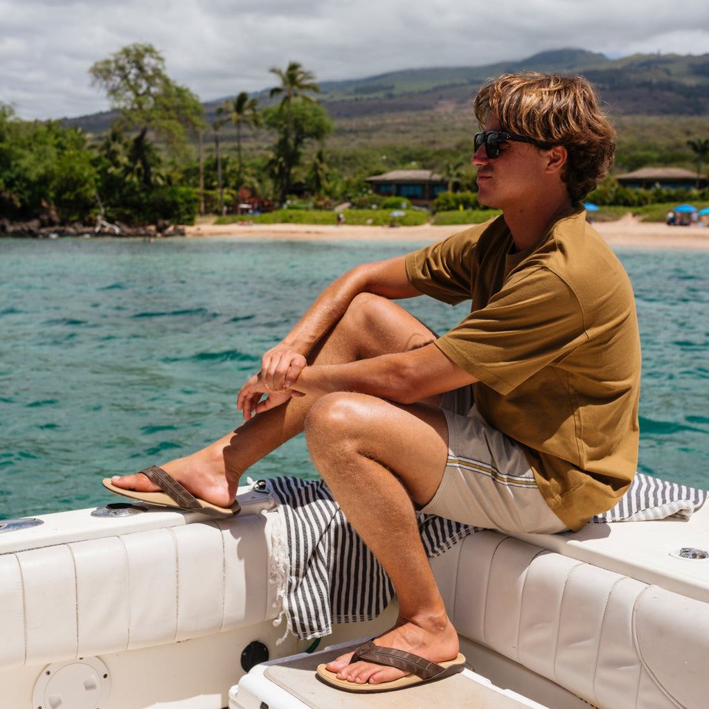 Tuahine Palm  -  Dk Java / Golden Sand