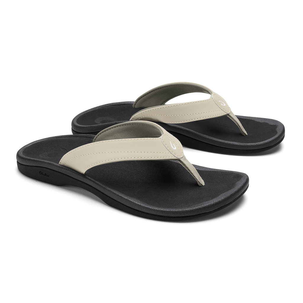 'Ohana  -  Ecru / Black